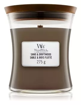 Ароматическая свеча с деревянным фитилем Woodwick Sand & Driftwood