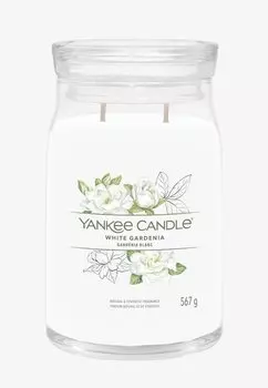 Ароматическая свеча Signature Large Jar White Gardenia Yankee Candle, белый