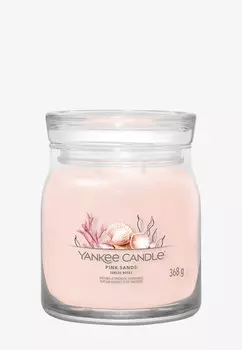 Ароматическая свеча Signature Medium Jar Pink Sands Yankee Candle, розовый
