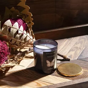 Ароматическая свеча White Collection Темный Янтарь