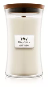Ароматическая свеча Woodwick Island Coconut