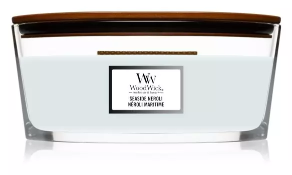 Ароматическая свеча Woodwick Seaside Neroli