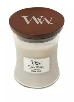 Ароматическая свеча Woodwick WARM WOOL