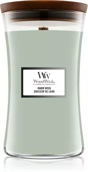 Ароматическая свеча Woodwick Warm Wool