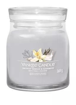 Ароматическая свеча Yankee Candle SMOKED VANILLA & CASHMERE