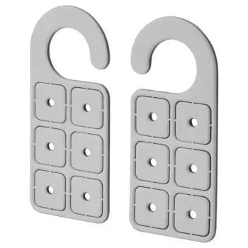 Ароматическая вешалка, белая, 17 см, скандинавское дерево ADLAD IKEA