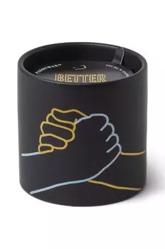 Ароматические свечи Impressions Better Together Incense & Smoke соевые 163 г Paddywax, черный