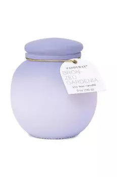 Ароматические свечи соевые Гардения и Тонка бронзовые 141 г Paddywax, мультиколор