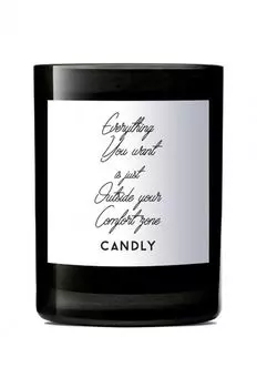 Ароматические свечи сои Candly, черный