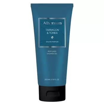 Ароматизированный гель для душа «Эстрагон и Тонка», веганский, 200 мл Allvernum