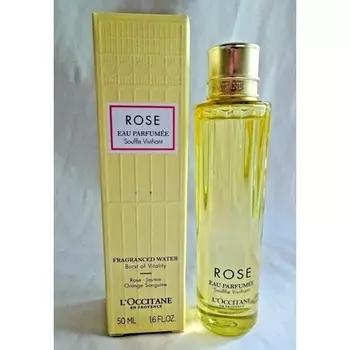 Ароматная вода Rose Eau Parfumee Burst Of Vitality 50 мл - Bnib, L'Occitane