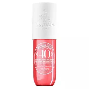 Ароматный спрей для волос и тела Brazil Crush Cheirosa, 3,04 жидких унции — Черная амбра, слива и ваниль, Sol De Janeiro