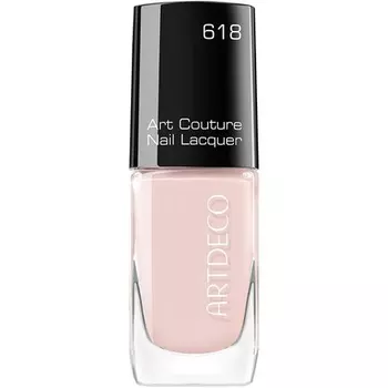 Art Couture Nail Lacquer Прочный быстросохнущий лак для ногтей Розовый 10 мл 618 Белая орхидея, Artdeco