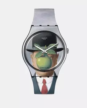 Art Journey SUOZ350 Серые силиконовые мужские часы Swatch, серый