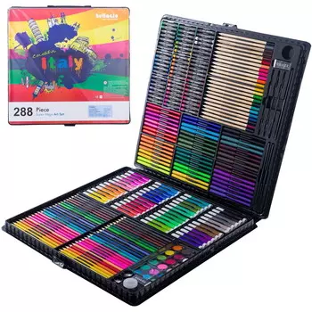 Арт-набор для рисования и раскрашивания 288 элементов. Inna marka