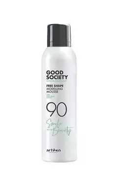 Artego, Good Society 90 Free Shape Modeling Mousse, Пена для моделирования средней фиксации, 250 мл