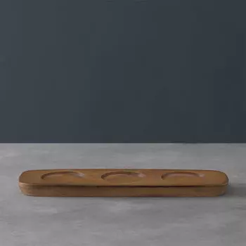Artesano Original поднос для мисок, 30 х 6см Villeroy & Boch, коричневый