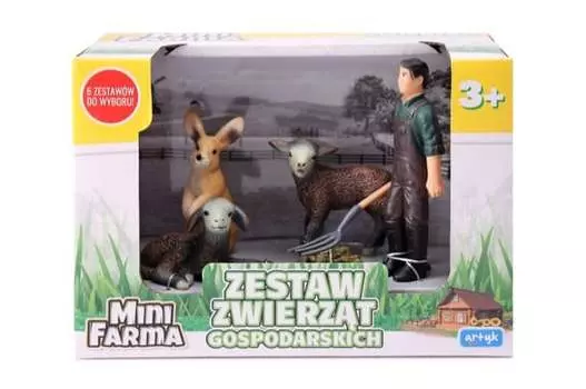 Артик, Мини-ферма, Фермерский набор - Фермер и овцы Artyk