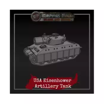 Артиллерийский танк Эйзенхауэра США, Curtain or Iron - A World Divided (28mm)