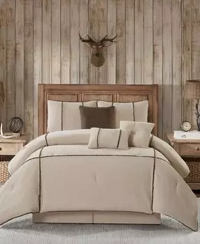 Arvada Solid Cabin Style, 7 предметов. Комплект одеял California King Stratford Park, красный