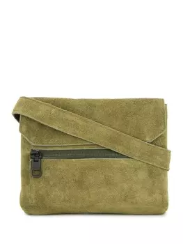 As2Ov flap shoulder bag, зеленый