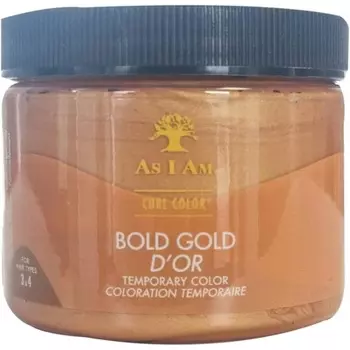 As I Am Curl Color Bold Gold 6 унций без запаха 182 г