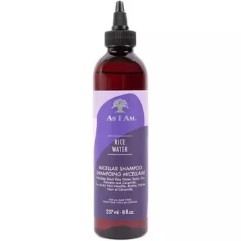 As I Am Мицеллярный шампунь на основе рисовой воды, 8 жидких унций