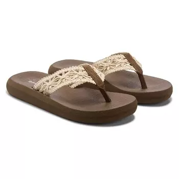 Asana ocean breezier шлепанцы Skechers, brown