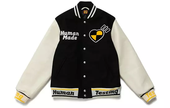 ASAP Rocky Human Testing Бейсбольная куртка унисекс черный Human Made