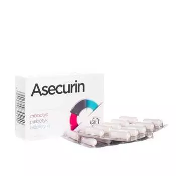 Асекурин, Добавка , 20 капсул Aflofarm