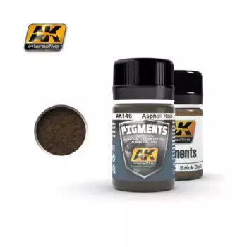 Асфальтовая Дорога, Грязь, Pigments (AK-Interactive)