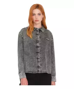 Асфальтовая рубашка Volcom, серый