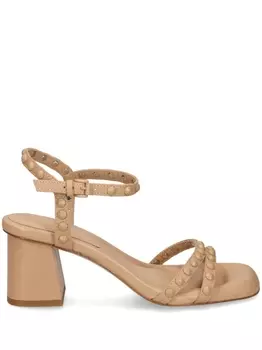 Ash босоножки Jodybis 65 с заклепками, нейтральный цвет