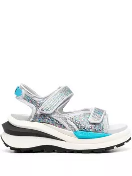 Ash босоножки Swing 02 с ремешками, серый