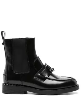 Ash ботинки с заклепками, черный