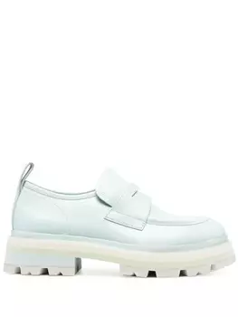 Ash лоферы на массивной подошве, синий