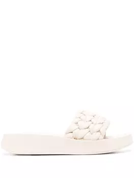 Ash плетеные шлепанцы, белый