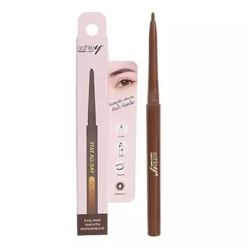 Ashley Гель-карандаш для глаз 0,15г. 02 Темно-коричневый, Dark Brown