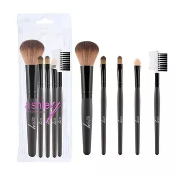 Ashley Набор кистей 5шт AA030 Черный
