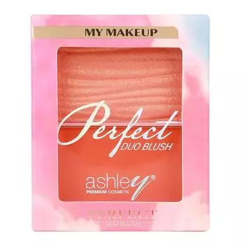 Ashley Румяна Perfect Duo 10г. 04 Светлый лосось, Light Salmon