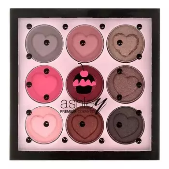 Ashley Тени для век Nine Color 13,5 г A268-01
