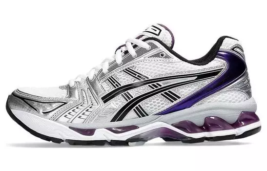 Asics Gel-Kayano 14 Кроссовки унисекс, Белый/Фиолетовый