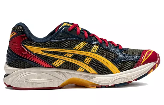 Кроссовки Asics Gel-Kayano 14 Lifestyle Unisex, черный/желтый/красный