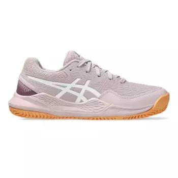 Asics GEL-RESOLUTION 9 GS CLAY Детская теннисная обувь, розовый/белый