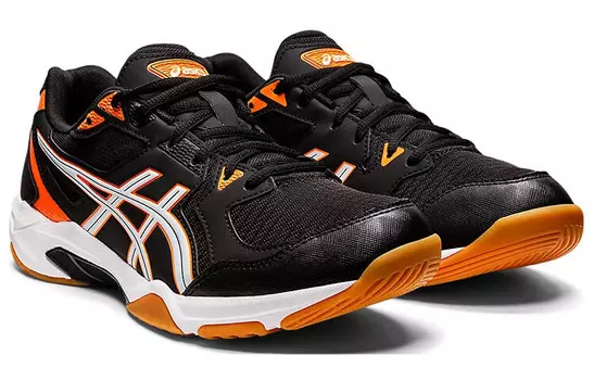Asics Gel Rocket 10 2E Wide 'Black Shocking Orange'