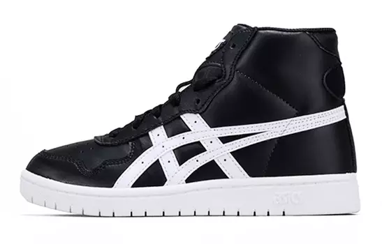 Asics Japan L Kids Skateboarding Shoes GS Mid-top Black/white
