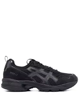 ASICS кроссовки на шнуровке, черный