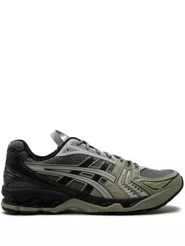 ASICS кроссовки с нашивкой-логотипом, зеленый