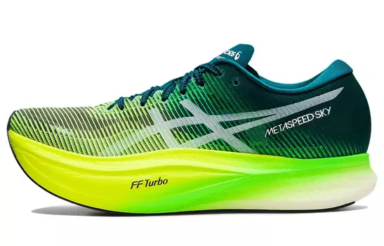 ASICS Metaspeed Sky+ Velvet Pine Safety Желтый