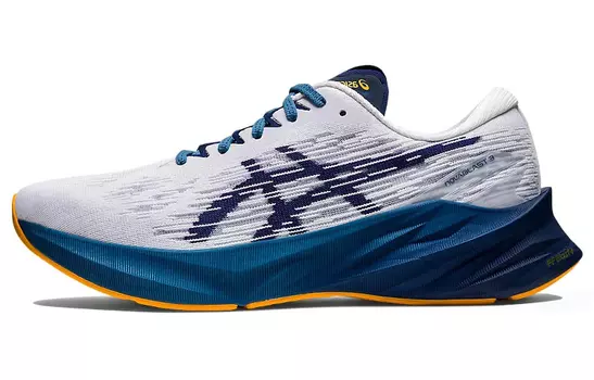 ASICS Novablast 3 Белый Глубокий океан